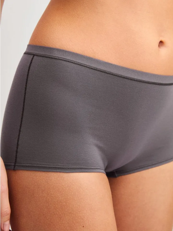CALIDA CALIDA Panty Natural Comfort geschmeidig weich, elastisch, pillingarm, Regular-cut, Single Jersey, Braun, – Produktbild 4 von 5