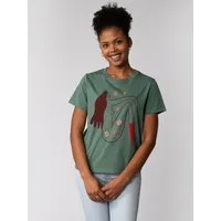 watapparel watapparel T-Shirt Frauen Love and flex, Green bay, – Produktbild 1 von 1