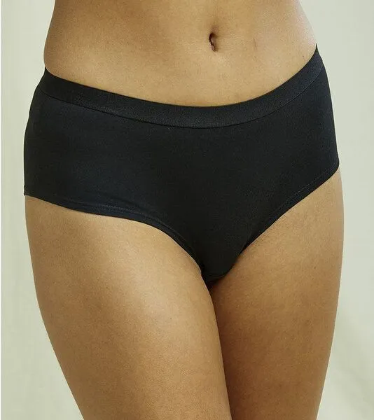 People Tree People Tree Damen Pants/ Slip - Organic Short, Schwarz (black), – Produktbild 1 von 4