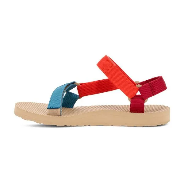 Teva TEVA Vegan Sandale Damen - Original Universal, Beige-rot-blau (haze multi), – Produktbild 3 von 4