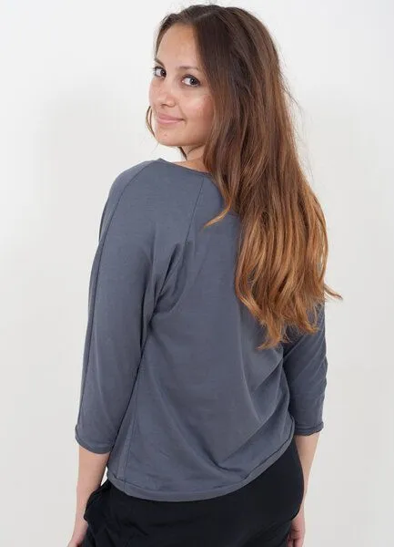 Lena Schokolade Lena Schokolade Jump in - Pulli, Blaugrau, – Produktbild 2 von 4