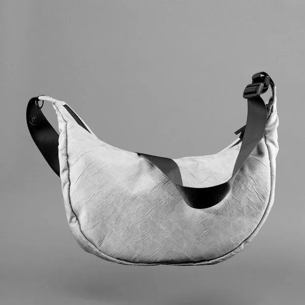 Airpaq Airpaq Moonbag aus Autoschrott, Grau, – Produktbild 3 von 4