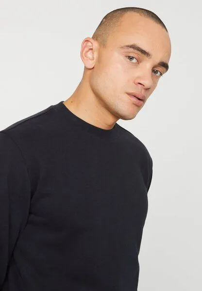 recolution Herren Sweatshirt aus Bio-Baumwolle - TAMARILLO - recolution, Black (schwarz), – Produktbild 4 von 4