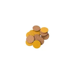 Kork-Deko Kork-Deko Stuhlgleiter | Bodenschutz | aus KORK | drei Größen | RUND | 15er Pack – Produktbild 1 von 1