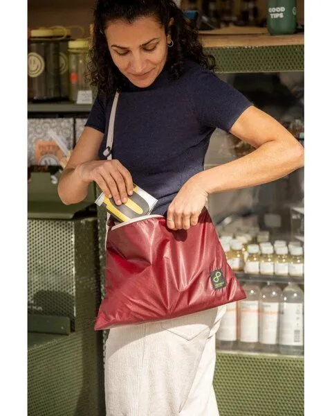 DEMANO DEMANO Musette aus Fallschirmresten, Burdeos, – Produktbild 2 von 4