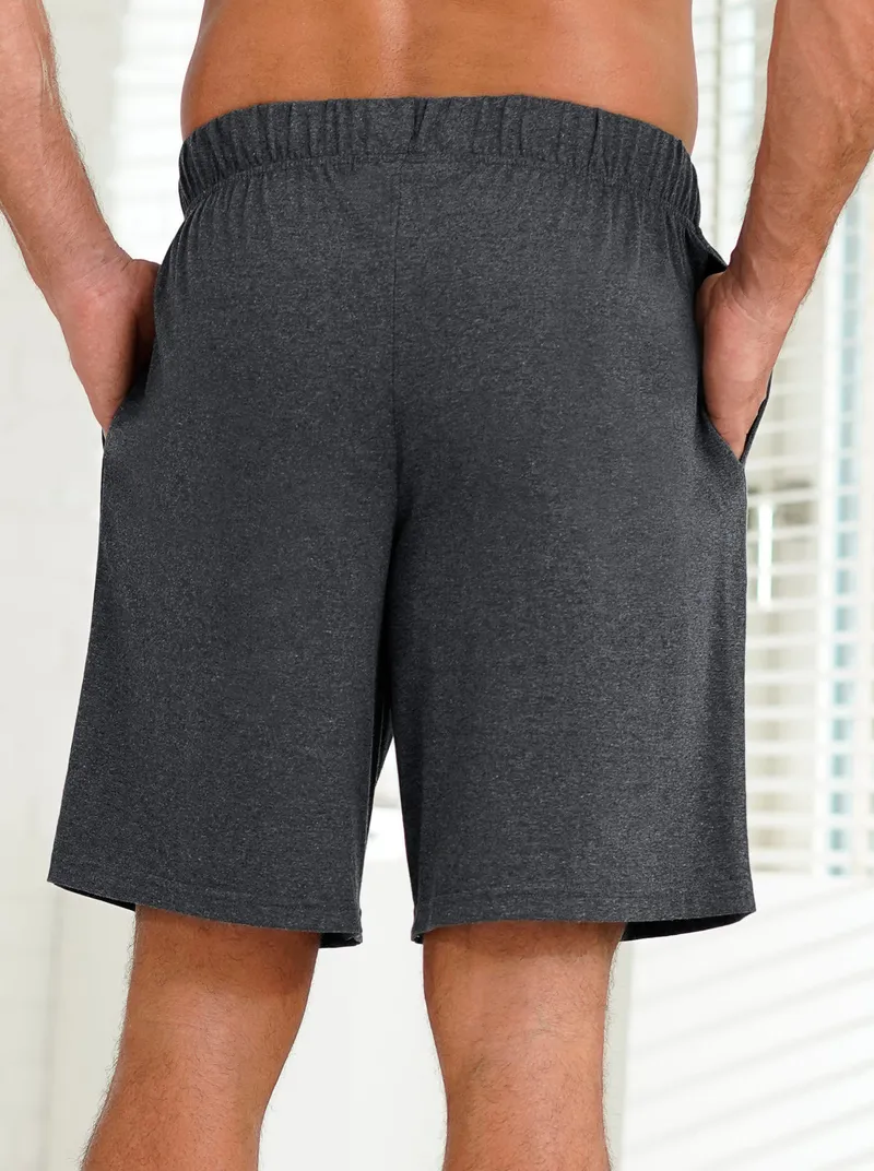 wäschepur men Hose kurz marine + anthrazit-meliert, Marine + anthrazit-meliert, – Produktbild 3 von 3