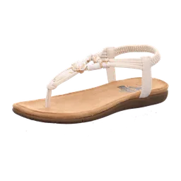 Cosmos Comfort Cosmos Comfort Zehenstegsandalen für Damen, weiß, Größe 42 EU – Produktbild 1 von 1