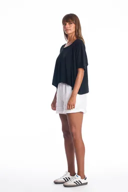 RAVENS VIEW IBIZA RAVENS VIEW IBIZA Damen vegan Top Square Schwarz – Produktbild 1 von 1