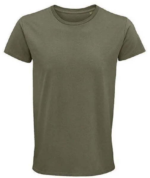 Sol's Sol's Herren T-Shirt Kurzarm Rundhals aus Bio - Baumwolle, Khaki, – Produktbild 1 von 3
