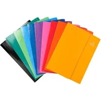 25 Exacompta Aktenmappen "Iderama", Colorspan, Verschlussklappe, 265 g/m², DIN A4,sortiert – Produktbild 1 von 1