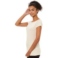 FellHerz FellHerz Damen T-Shirt Bio & Fair & Vegan, Beige, – Produktbild 1 von 2