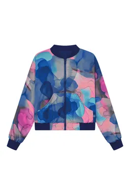 WiDDA WiDDA Damen vegan Blousonjacke Reversible Turner Dark Clouds Lavender – Produktbild 1 von 1