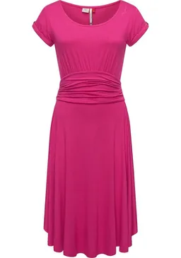ragwear ragwear Sommerkleid Yvone Solid leichtes Jersey-Kleid mit Taillengürtel – Produktbild 1 von 1