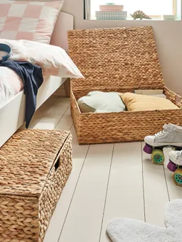 Vertbaudet Unterbett-Aufbewahrungskorb aus Wasserhyazinthe Kinderzimmer  en – Produktbild 1 von 1