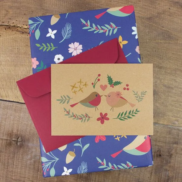 Bow & Hummingbird Bow & Hummingbird Postkarte Bird Love – Produktbild 5 von 6
