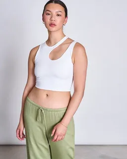 JAN N JUNE JAN N JUNE Cut Out Top POLLA – Produktbild 1 von 1