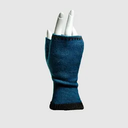 LANARTO slow fashion LANARTO slow fashion Pulswärmer zweifarbig gestrickt aus Merinowolle – Produktbild 1 von 1