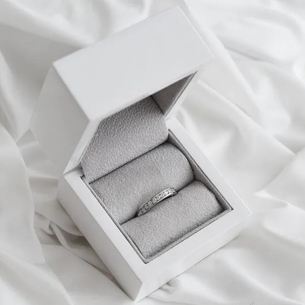 Eppi Eppi Eternity-Ring mit Lab Grown Diamanten Branko, Rosa, – Produktbild 4 von 4