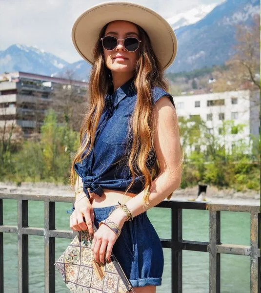 Gary Mash GARY MASH Bluse Winona aus Biobaumwolle, Denim dunkelblau, – Produktbild 1 von 4