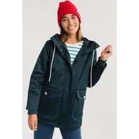 TWOTHIRDS TWOTHIRDS Damen vegan Jacke Sandymount Canvas Navy – Produktbild 1 von 1