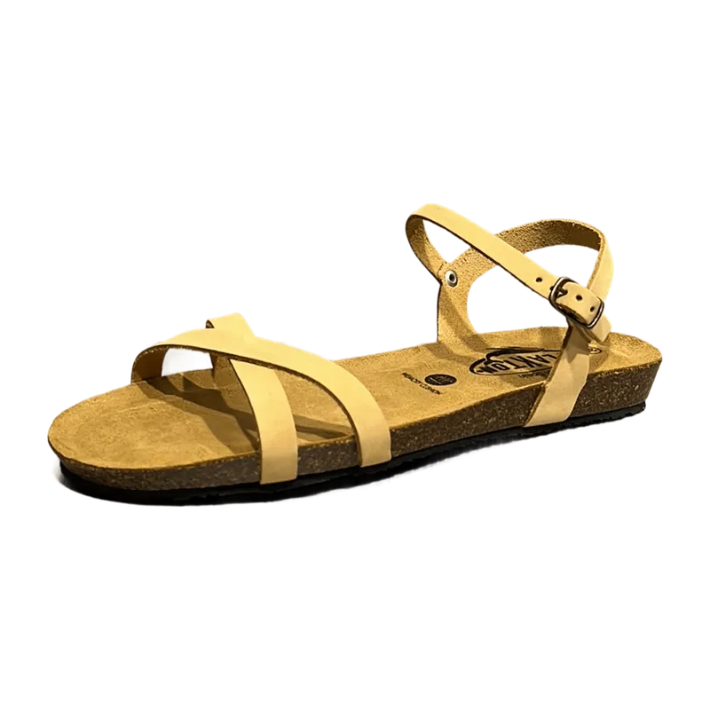 Plakton Plakton Riemchensandaletten für Damen, Gelb, – Produktbild 1 von 5