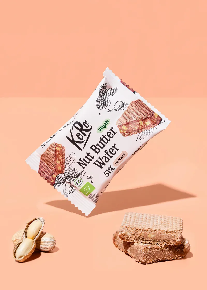 KoRo Bio Erdnussschnitte mit Meersalz | 22 g – Produktbild 2 von 5
