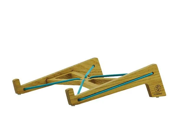 KLEINHOLZ KLEINHOLZ Laptopständer KLIX, Petrol, – Produktbild 7 von 7
