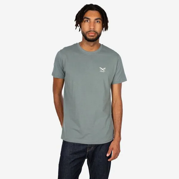 Iriedaily Iriedaily Chestflag Tee, Steelgrey (grau), – Produktbild 2 von 3