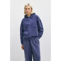 Rotholz Rotholz Damen vegan Hoodie Logo Washed Blau – Produktbild 1 von 1