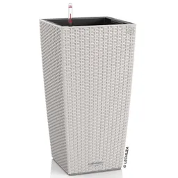 Lechuza® Lechuza® 'Cubico Cottage 30', lichtgrau, ca. 30 x 30 x H 56 cm – Produktbild 1 von 1