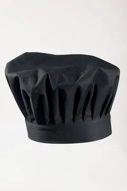 BERUFSBEKLEIDUNG Gastro Kochmütze Unisex, schwarz - Berufsbekleidung.de – Produktbild 1 von 1