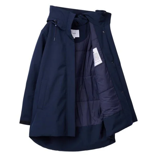 Makia Makia Eloise Parka-Jacke, Dunkelblau/ navy, – Produktbild 3 von 4