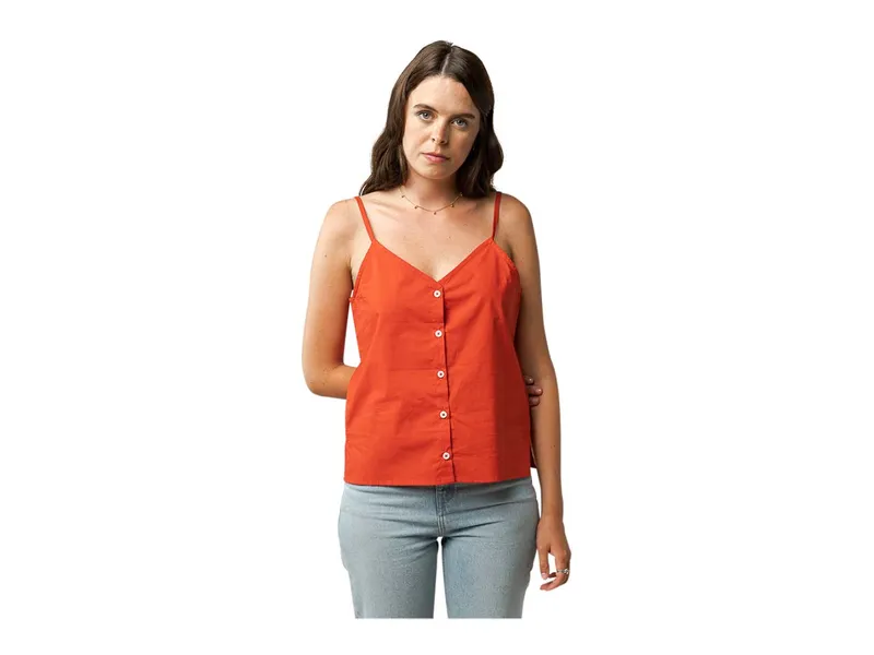 MELA MELA Bio-Damen-Top "MOHINI" tomato, Gr. L – Produktbild 1 von 1