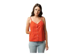 MELA MELA Bio-Damen-Top "MOHINI" tomato, Gr. L – Produktbild 1 von 1