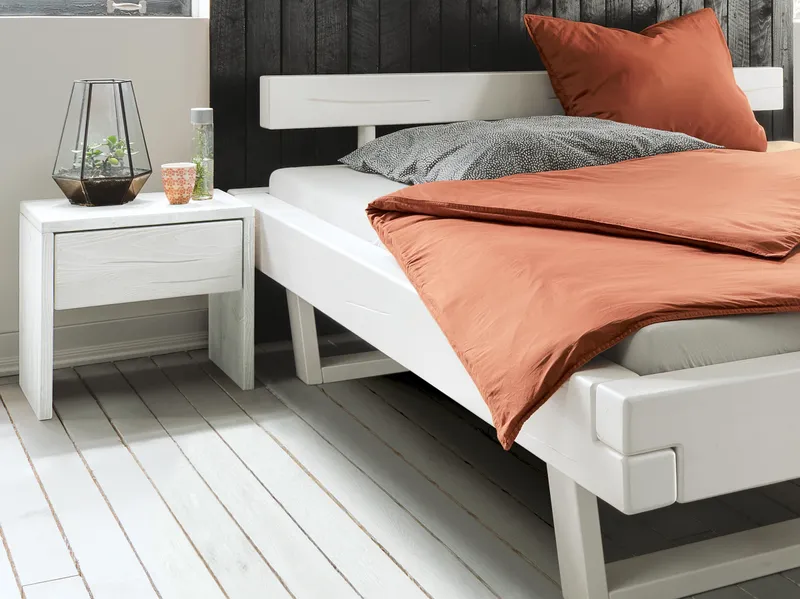 allnatura Nachttisch "Astilla" | H45,5xB50xT35 cm | gelaugt/geölt, Natur, – Produktbild 2 von 2