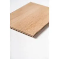 kleiderleiter de kleiderleiter_de Schneidebrett HANA, Küchenbrett mit Schweizer Kante aus massiver Eiche, Brown, – Produktbild 1 von 2