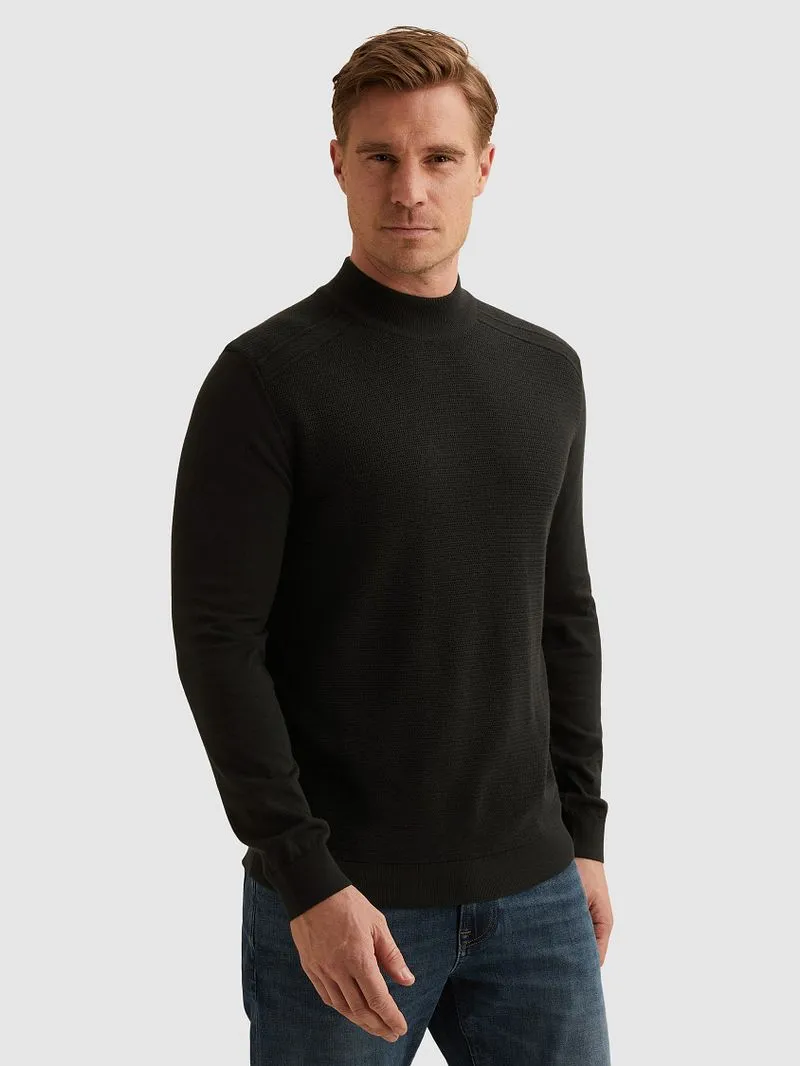 Vanguard Vanguard Strick-Pullover Turtle Schwarz - Größe 3XL, Schwarz, – Produktbild 3 von 5