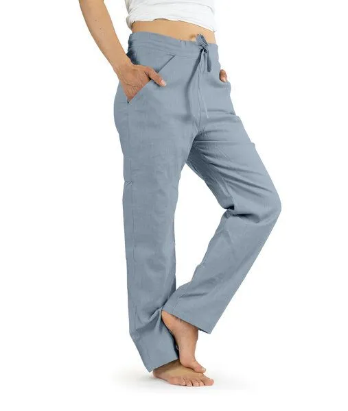 SCHAZAD Leinenhose ESSENTIAL von SCHAZAD, Hellblau, – Produktbild 1 von 3