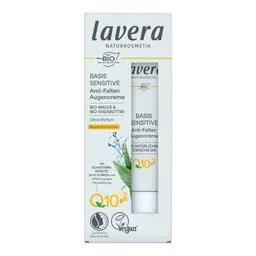 lavera Lavera basis sensitiv Anti-Falten Augencreme Q10 – Produktbild 1 von 1
