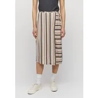 ARMEDANGELS ARMEDANGELS FAAISA MULTISTRIPES - Damen Rock aus LENZING ECOVERO, Kitt, – Produktbild 1 von 1