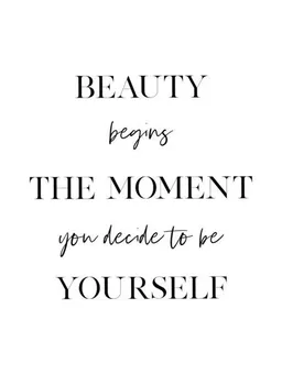 Photocircle Photocircle Poster / Leinwandbild - Be Yourself No2 – Produktbild 1 von 1