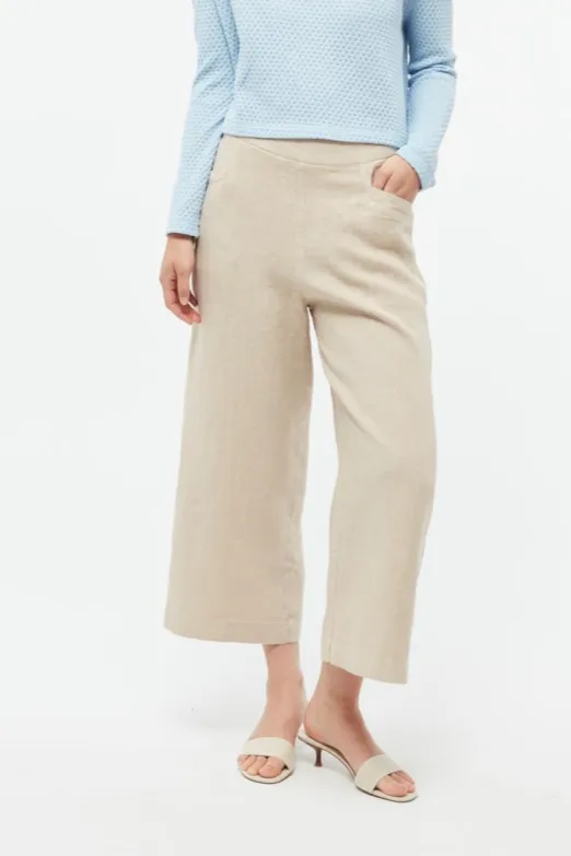 Givn Givn Damen vegan Culotte Fay Hafer Beige, Beige, – Produktbild 2 von 2
