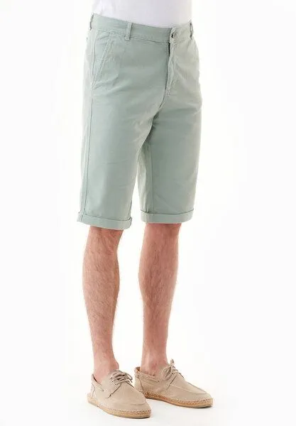 ORGANICATION ORGANICATION Shorts aus Bio-Baumwolle, Blue haze, – Produktbild 3 von 3