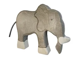 Holztiger Holztiger Holzfigur "Elefant, stehend" Abenteuer Wildnis Maße 19 x 2,8 x 15 cm – Produktbild 1 von 1