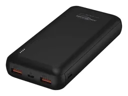 Ansmann Ansmann Powerbank "PB320PD" 20.000 mAh, inkl. USB-A auf Micro-USB Kabel, schwarz – Produktbild 1 von 1