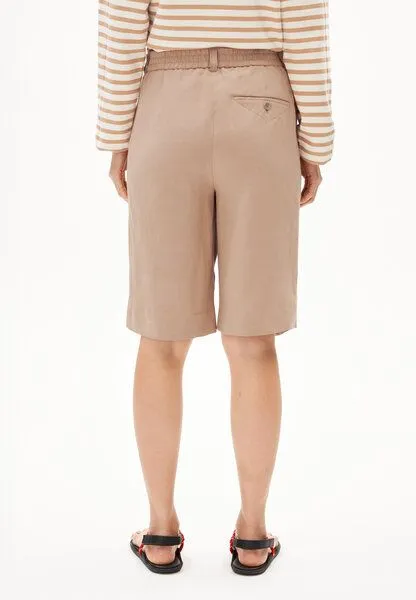 ARMEDANGELS ARMEDANGELS NAMAAL LINO Damen Shorts aus Leinen-Mix, Beige blond, – Produktbild 2 von 4