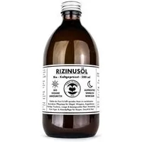 Two Hands BIO Two Hands BIO Rizinusöl - Bio - Vegan - Kaltgepresst - 500 ml – Produktbild 1 von 1