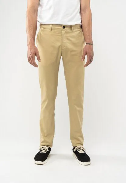 MELA Chinohose mit normaler Passform POOJA | von MELA | Fairtrade & GOTS zertifiziert, Beige, – Produktbild 1 von 4