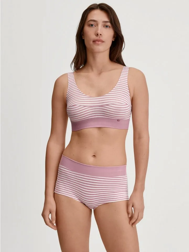 CALIDA CALIDA Panty Elastic mit breitem Elastikbund, sportlicher Look, Single Jersey-Qualität, Rosa, – Produktbild 5 von 5