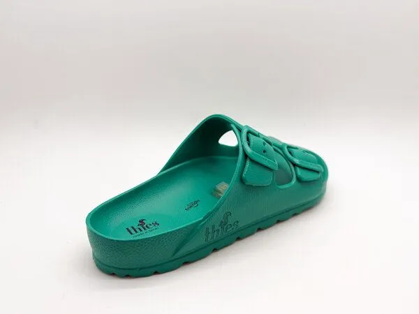 thies Vegane Ecofoam Sandale thies, Aquamarine, – Produktbild 4 von 4